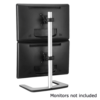 freestanding double vertical polished atvfs dv