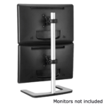 freestanding double vertical polished atvfs dv