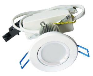 LEDware LED Downlight Kit 12W (830 lm) Cool White Adjustable Dimmable [White]