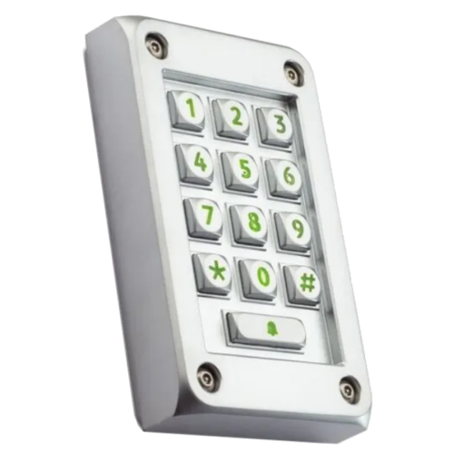 Vandal Resistant Compact Metal Keypad