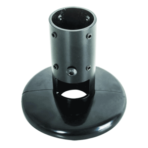 Pole to ceiling or floor attachment fixture