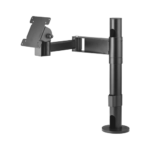 pos 400mm pole with display articulating arm
