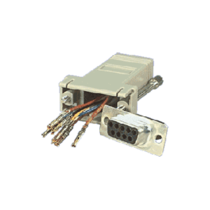 RJ45 to DB9F Converter