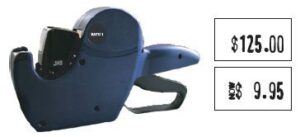 Saito 1 Retail Hand Labeller Each  22x12      Pricing Gun - One Line   1 pc