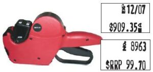 Saito 20 Retail Hand Labeller Each  16x26      Pricing Gun   1 pc