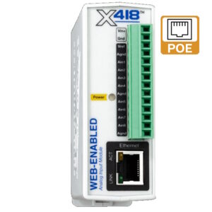 Analogue Input Module 8 Inputs PoE