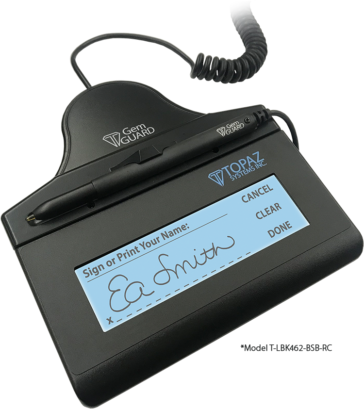 Topaz KioskGem LCD 1x5-T-LBK462-KAHSB-R 1 Topaz KioskGem LCD 1×5-T-LBK462-KAHSB-R