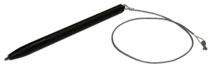 Topaz P-T112-B Pen with Steel Tether-P-T112-B