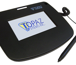 Topaz SL LCD Color 4.3 HID-USB Backlit-T-LBK43LC-HSB-R