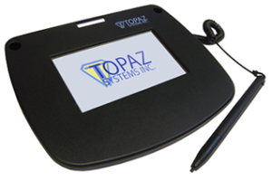Topaz SL LCD Color 4.3 HID-USB Backlit-T-LBK43LC-HSB-R