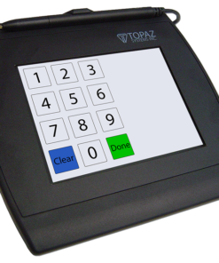 Topaz SigGem 5×7 LCD Colour-T-LBK57GC-BHSB-R