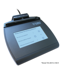 Topaz SignatureGem LCD 4×3 MSR-TM-LBK755SE-HSB-R