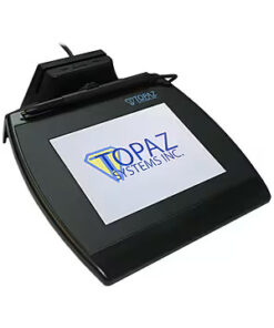 Topaz SignatureGem LCD 4×5 with MSR-TM-LBK766-HSB-R