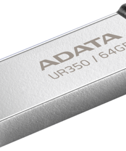 ADATA UR350 USB3.2 64GB Flash Drive Nickel/Black