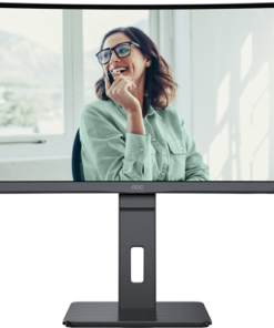 AOC CU34P3CV 34" Curved 3440x1440 4ms HDMI DP USB 100Hz Monitor