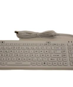 Inputel SK312 Silicone Keyboard White IP68 - USB