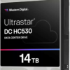 WD Ultrastar DC HC530 SATA 3.5" 7200RPM 512MB 14TB NAS HDD 2 30958 4660930230704
