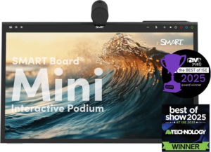 SMART Board Mini 727 Podium with i7 OPS PC & SMART Meeting Pro