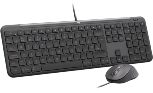 Logitech MK620 Signature Slim USB-C Wired Combo for Business