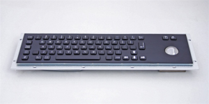 Inputel Stainless Steel Keyboard + Trackball  KB001 ~ USB