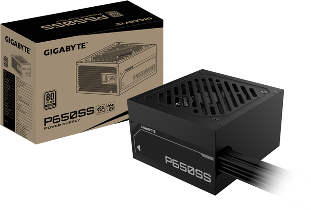Gigabyte GP-P650SS 650W ATX Silver PSU 3yr wty 1 Gigabyte GP-P650SS 650W ATX Silver PSU 3yr wty