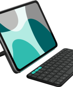 Logi Flip Folio for iPad Pro 11" M4/5, iPad Air M2/ 3)-5thGen Graphite