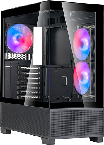 SilverStone LD05 ATX Black Mid Tower Case 1 SilverStone LD05 ATX Black Mid Tower Case