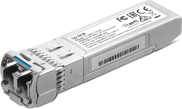 TP-Link SM5110-LR SFP+ Transceiver LC Duplex Single-Mode up to 300m 1 TP-Link SM5110-LR SFP+ Transceiver LC Duplex Single-Mode up to 300m