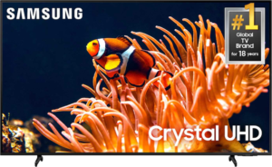 Samsung 43" Crystal UHD DU8000 4K Tizen OS Smart TV