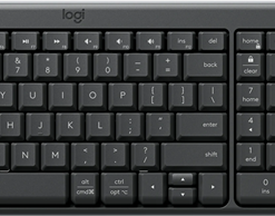 Logitech MK250 Bluetooth Wireless Keyboard and Mouse - Graphite