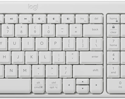Logitech MK250 Bluetooth Wireless Keyboard and Mouse - Off White