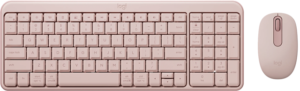 Logitech MK250 Bluetooth Wireless Keyboard and Mouse - Rose