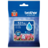 Brother LC531XLC Cyan Ink Cartridge 2 31520 7383503233107