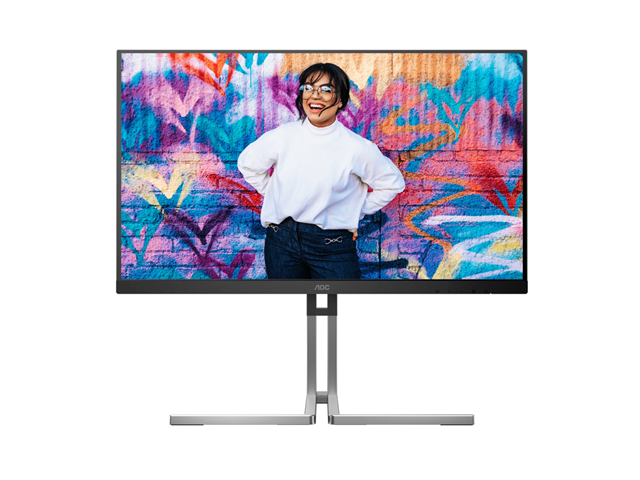 AOC U27U3XD 27" 3840x2160 HDMI USB Type-C Dock Ergo Monitor 5yr wty 1 AOC U27U3XD 27" 3840x2160 HDMI USB Type-C Dock Ergo Monitor 5yr wty
