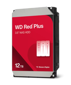 WD Red Plus 12TB SATA 3.5" Intellipower 256MB NAS HDD 3Yr