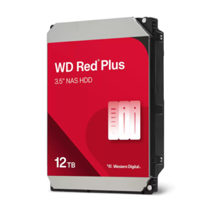 WD Red Plus 12TB SATA 3.5" Intellipower 256MB NAS HDD 3Yr