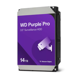 WD Purple Pro 14TB SATA 3.5" 7200RPM 512MB Surveillance HDD 3Yr Wty
