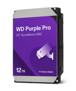 WD Purple Pro 12TB SATA 3.5" 7200RPM 512MB Surveillance HDD 3Yr Wty