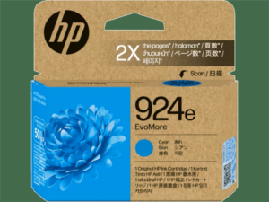 HP 924e EvoMore Cyan Original Ink Cartridge