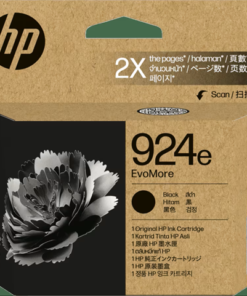 HP 924e EvoMore Black Original Ink Cartridge