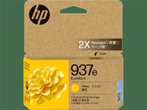 HP 937e EvoMore Yellow Original Ink Cartridge