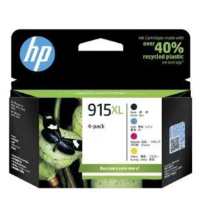 HP 915XL CMYK Ink Cartridge Combo 4-Pack