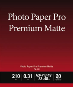 Canon PM-101 A3+ Matte 210gsm Photo Paper Pro Premium - 20 Sheets