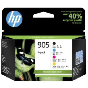 HP 905 CMYK Ink Cartridge Combo 4-Pack