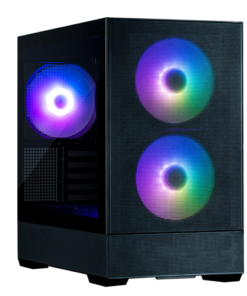 Zalman P30 AIR mATX Mini Tower Case 3x120mm ARGB Black