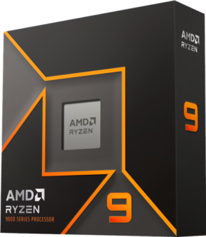 AMD Ryzen 9 9900X 12 Core/24 Thread AM5 CPU No Fan
