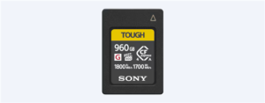 Sony CEAG960T Tough CFexpress Card 960GB