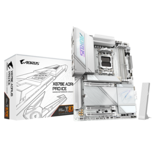 Gigabyte X870E Aorus Pro Ice AM5 Motherboard