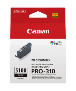 Canon PFI-5100MBK Ink Matte Black