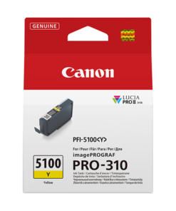 Canon PFI-5100Y Ink Matte Yellow